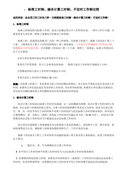 下列人员可实行不定时工时制的有(下列人员可实行不定时工时制的有 A出租汽车司机)