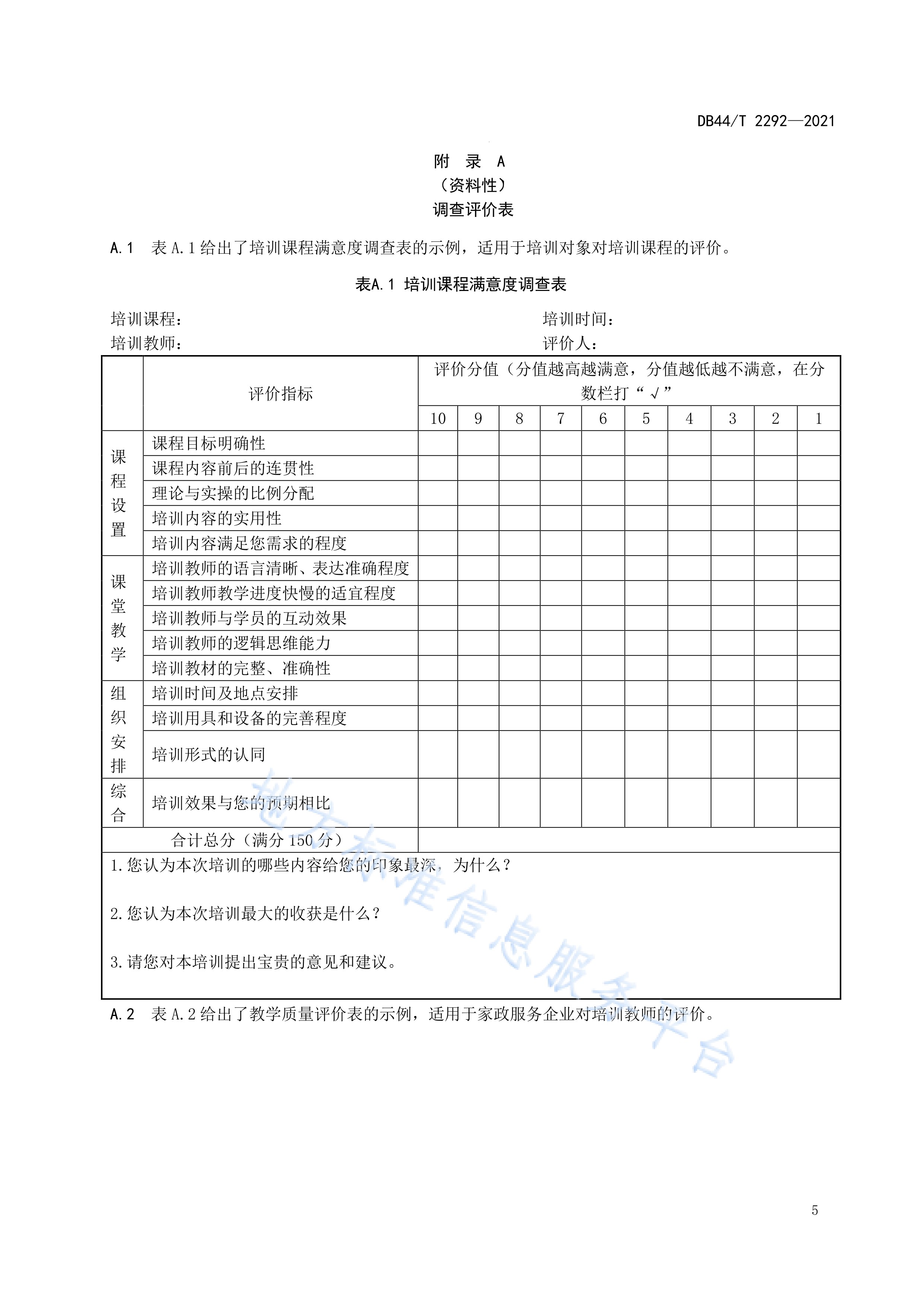 家政公司员工考核标准(家政公司人员考核管理制度)