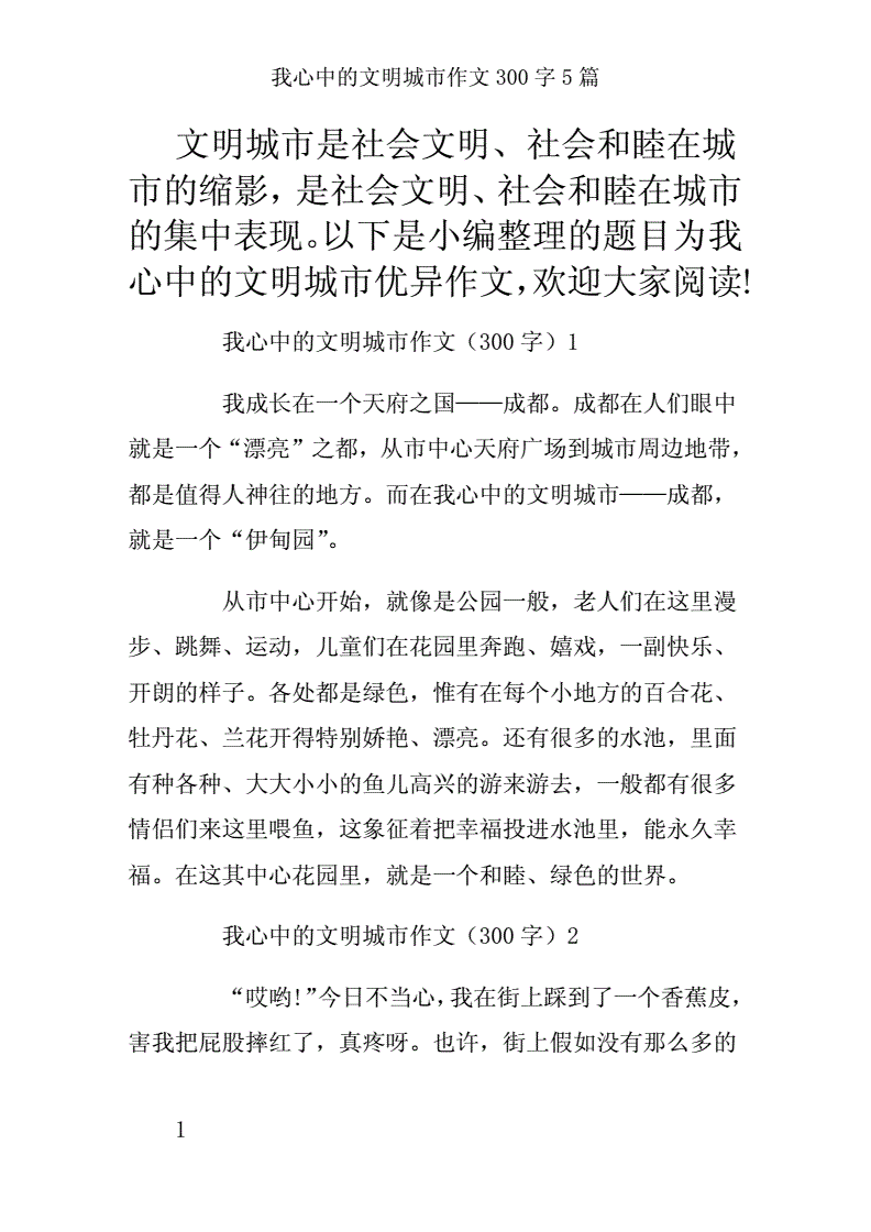 创城说明报告500字(创城说明报告500字怎么写)